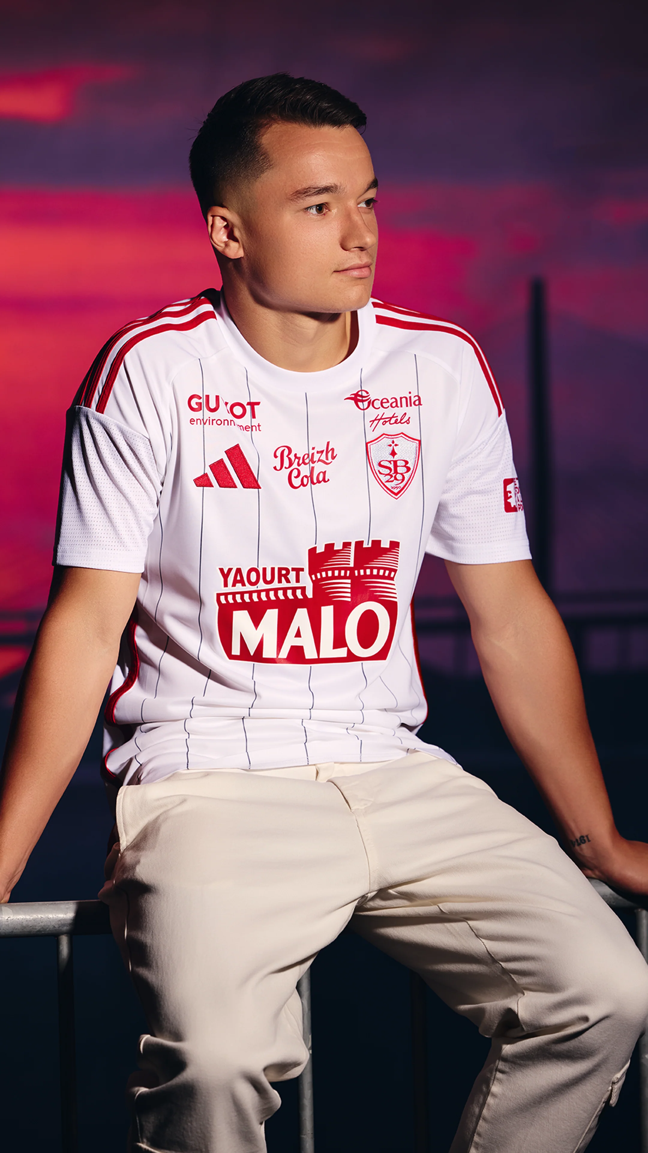 Maillot extérieur Blanc adulte 2526 - Image 9