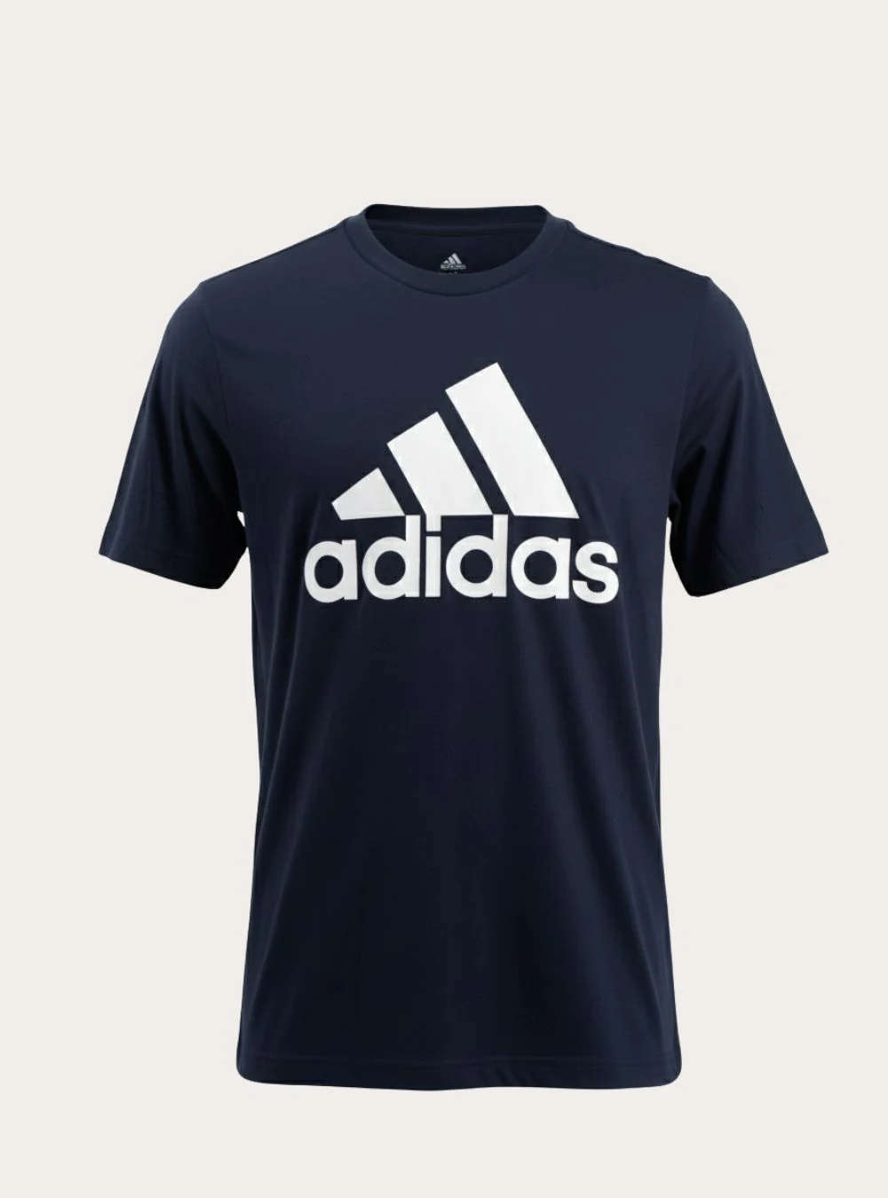 T-shirt bleu marine et blanc homme