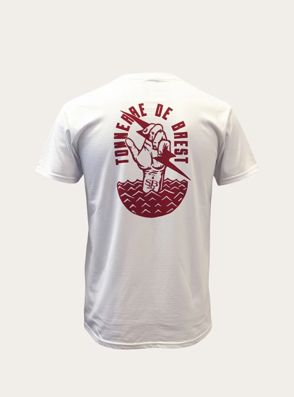 Tee-shirt Blanc Tonnerre de Brest - Image 2